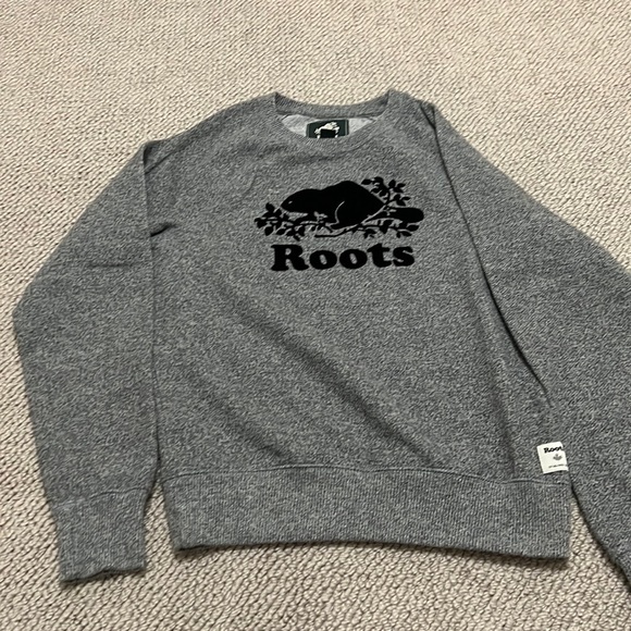 Roots original crew neck sweater size xxs - Picture 1 of 3